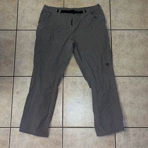 Vintage Mountain Hardwear hiking pants 100% cotton cargo 38x33